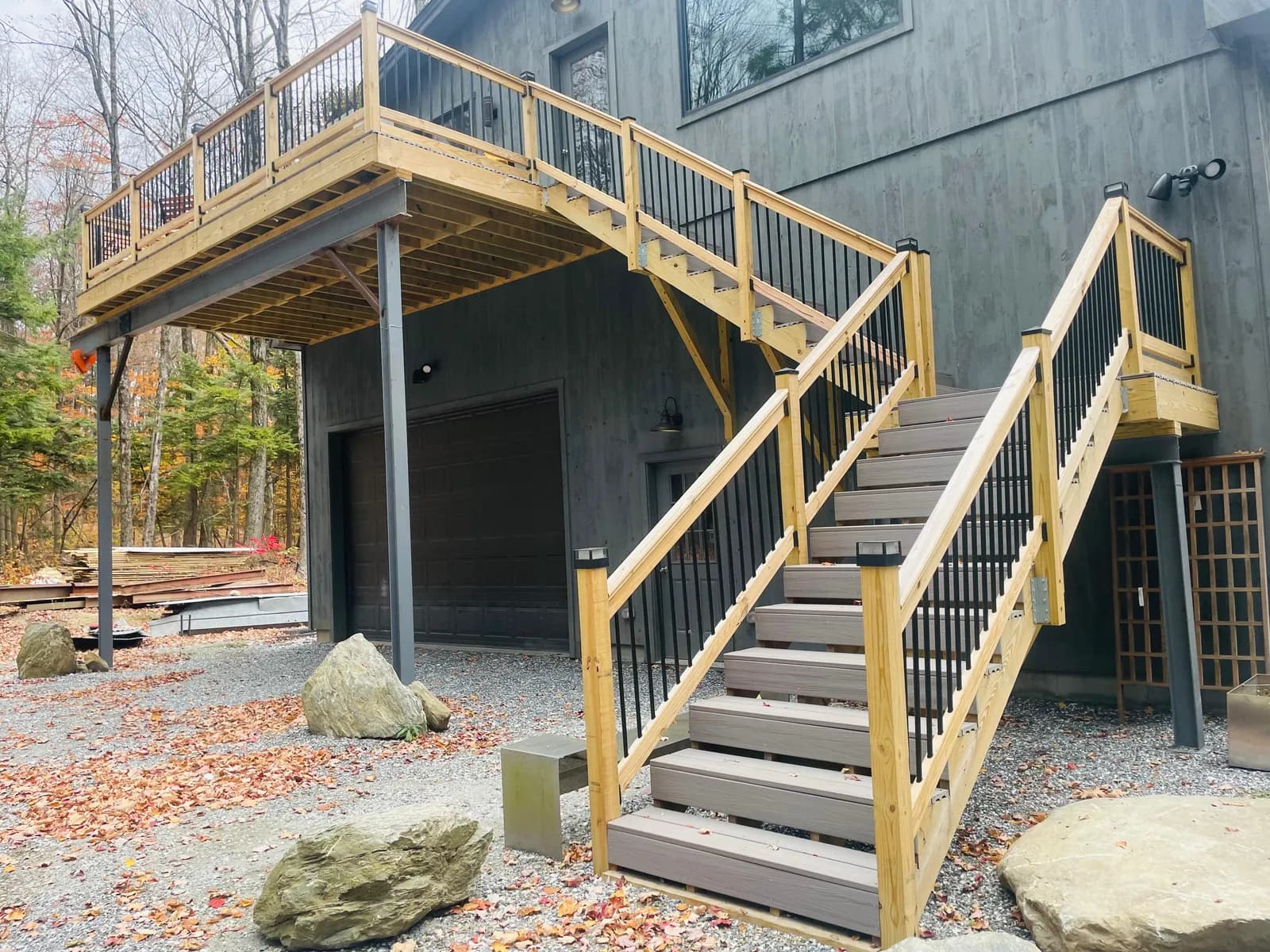 Finished exterior work by Alpha Services Renovation