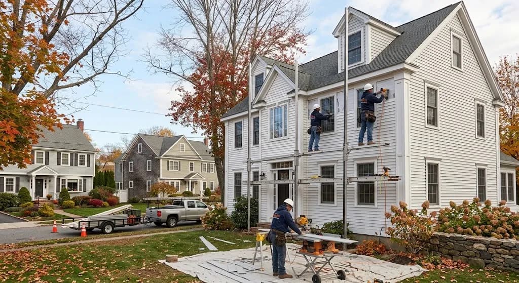 Vinyl and wood siding repair